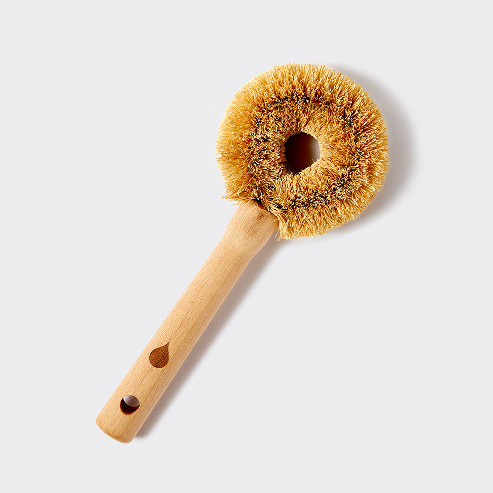 Kitchen Cleaning Brush with Short Handle – Good Earth Essentials
